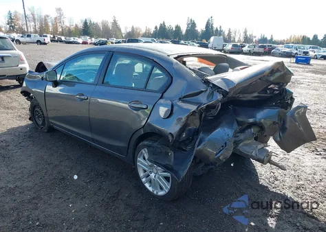 2013 Honda Civic Lx z USA, uszkodzony, nr VIN 2HGFB2F55DH517381